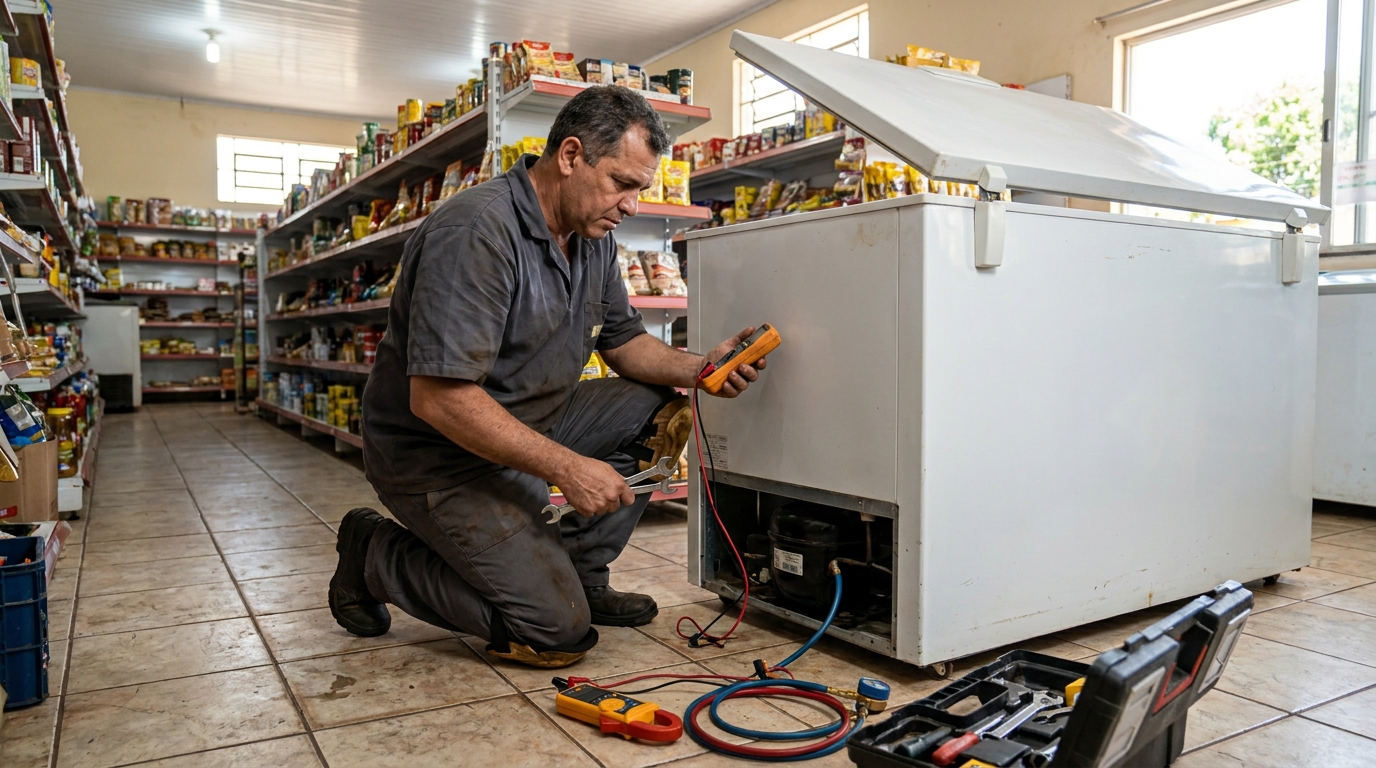 Manutenção em Motor Ventilador em Betim‑MG